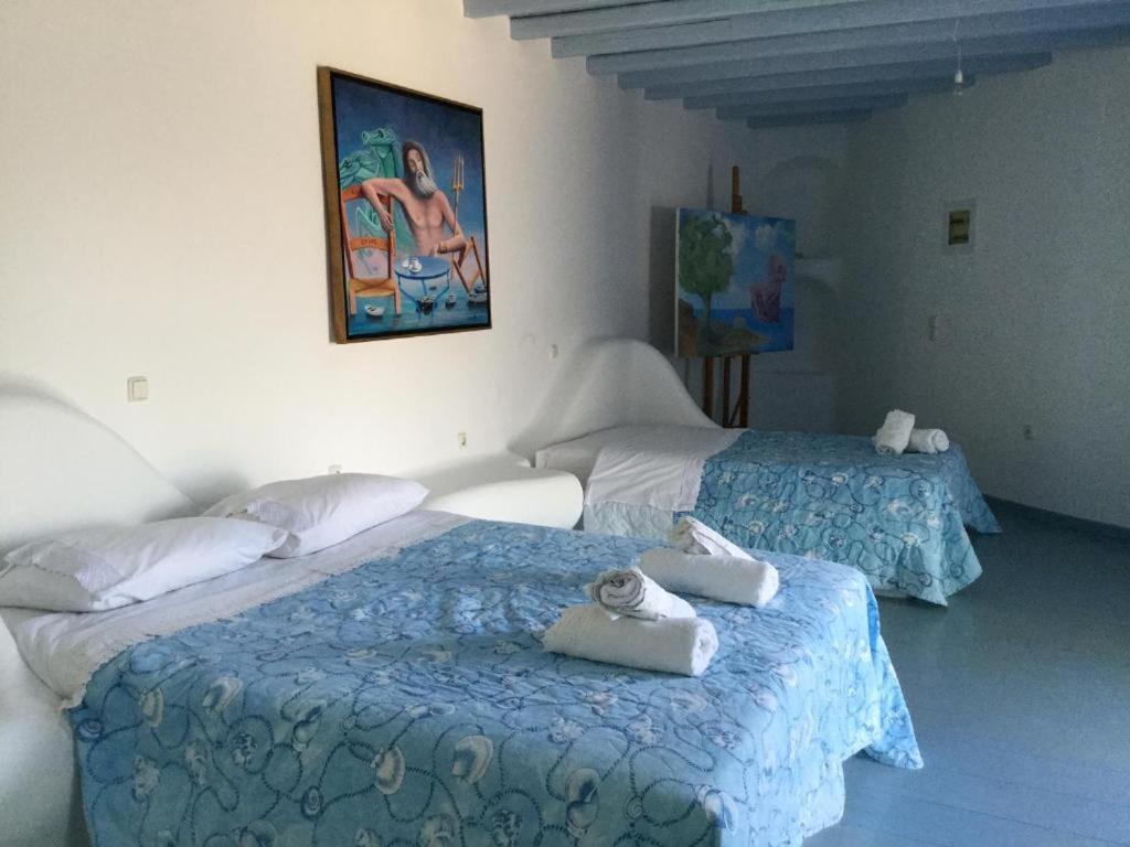 Poseidon Secret Blue Pools Otel Ornos  Dış mekan fotoğraf